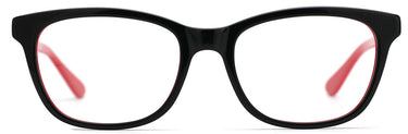 Youth Boys Next Eyeglasses: Devon - Red SpecSMART Eye Clinic (Front View)